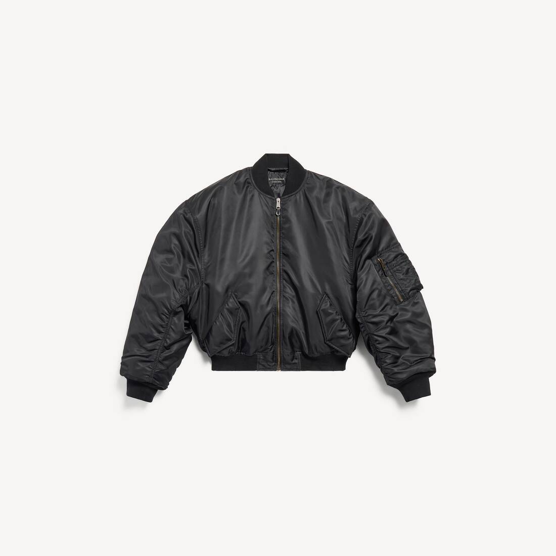 Chaqueta bomber estándar para mujer en negro