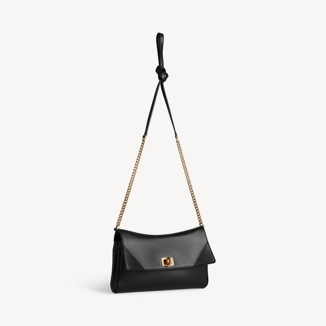 Billetera Rodeo para Mujer con Cadena en Negro