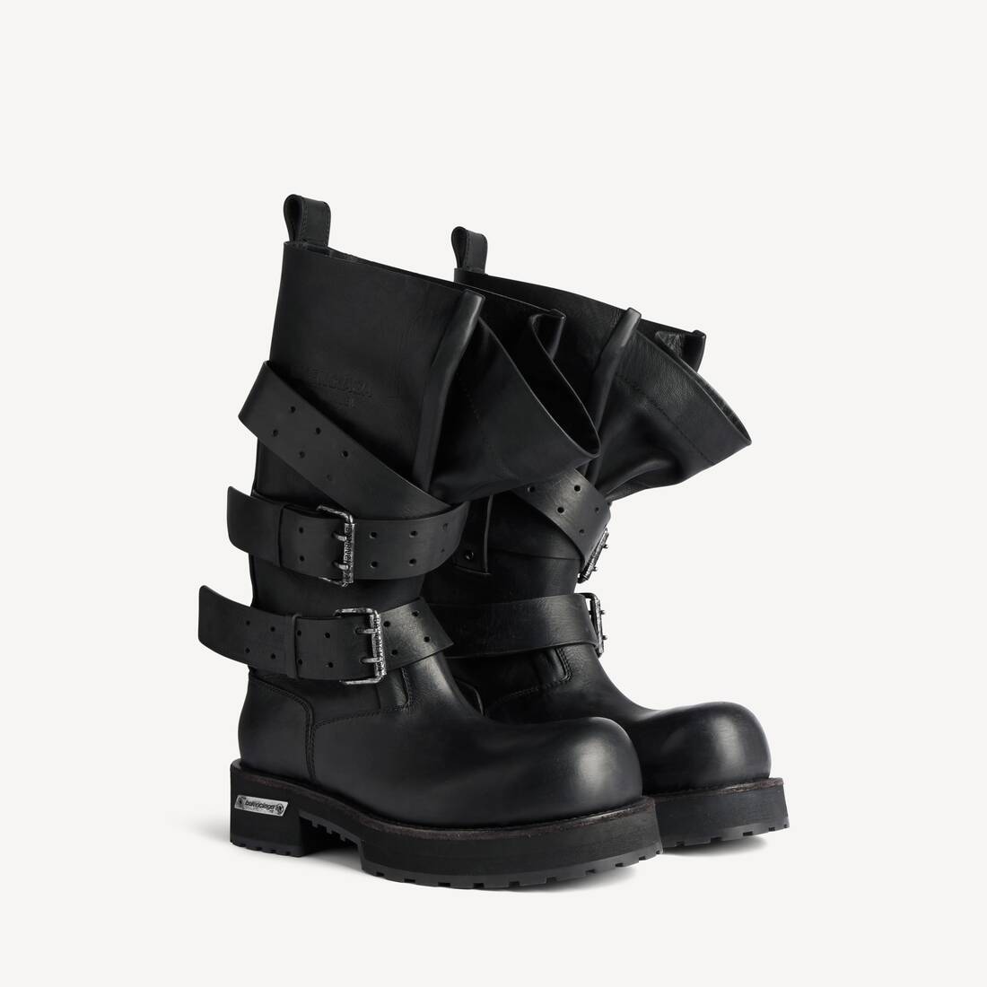 Botín Alto Venom para Mujer en Negro