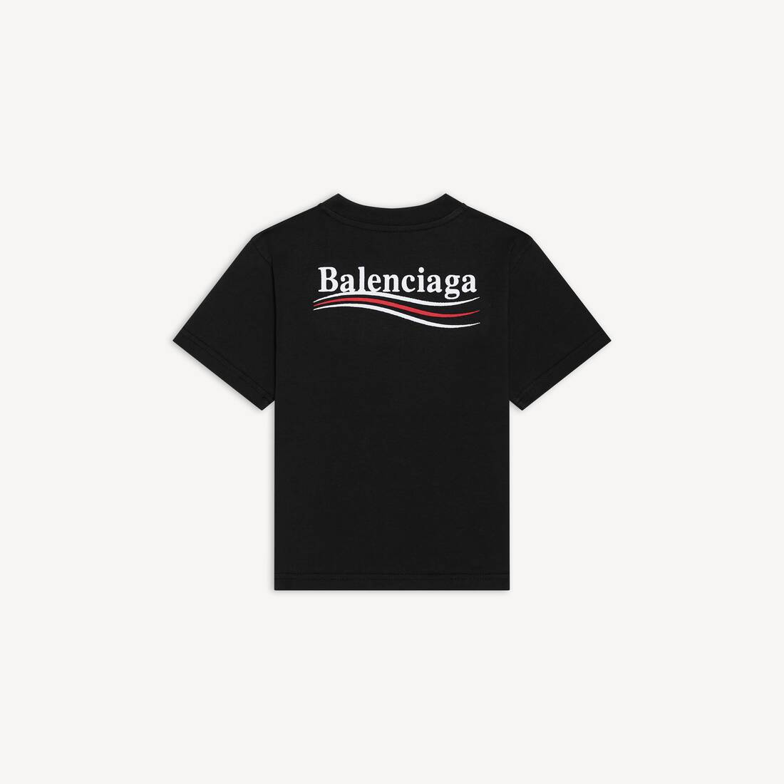 Niños - Camiseta de campaña política en negro