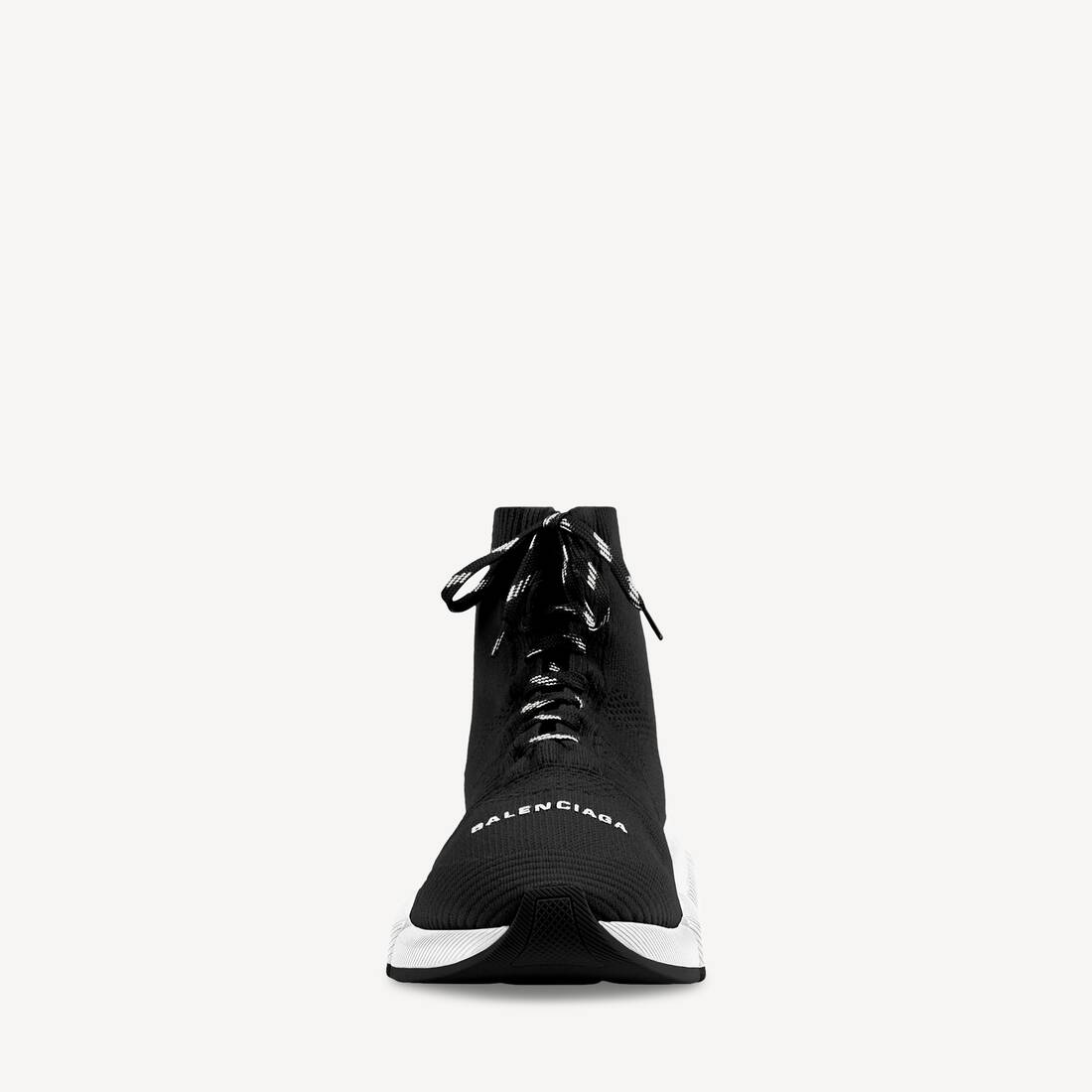 Zapatilla deportiva de cordones Speed 2.0 para mujer en negro/blanco