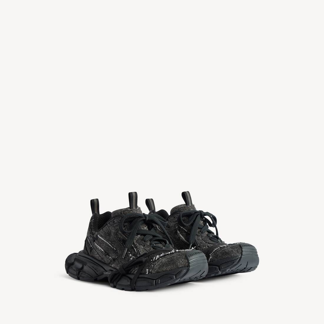 Zapatilla para mujer 3XL en negro