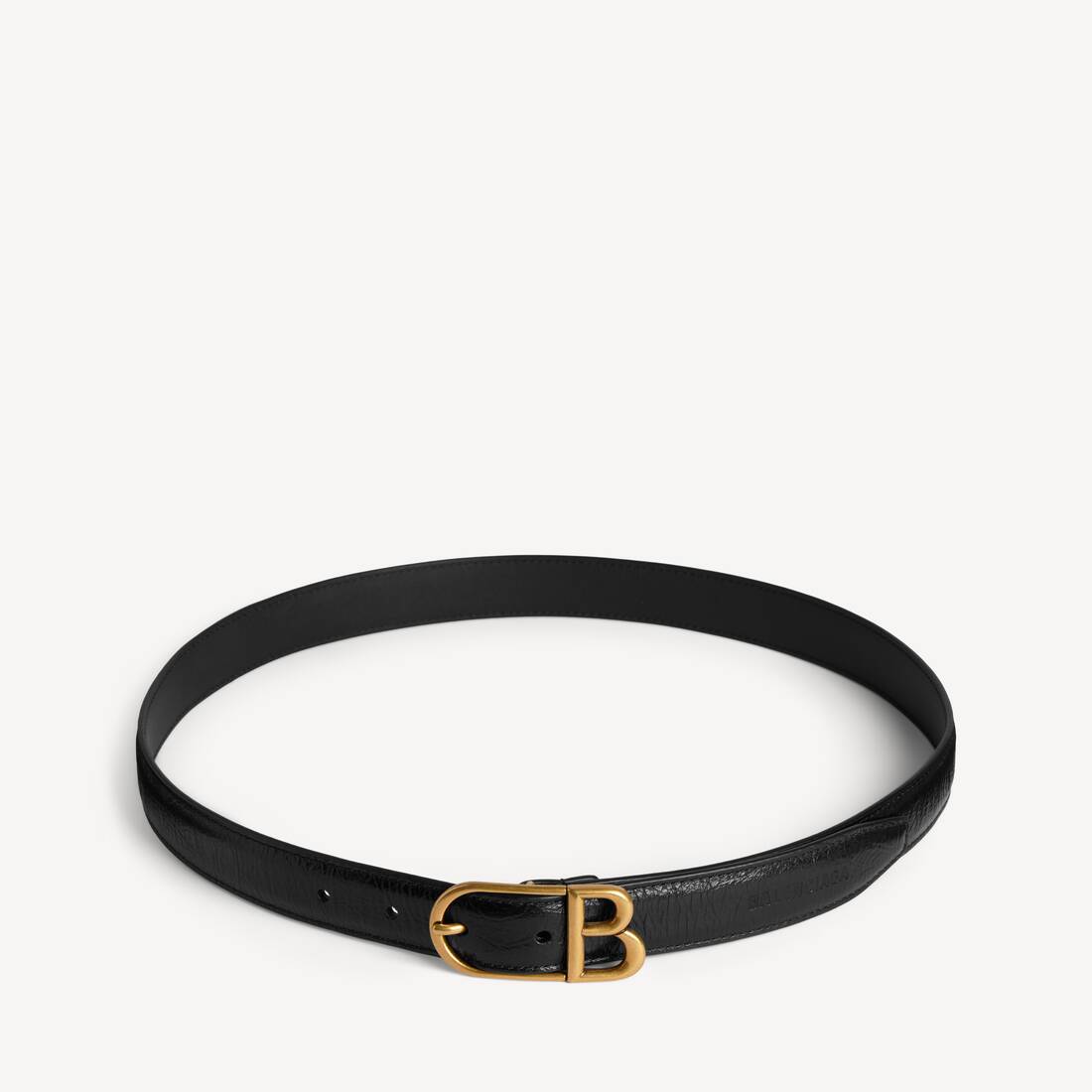 Cinturón Clásico B para Mujer en Negro