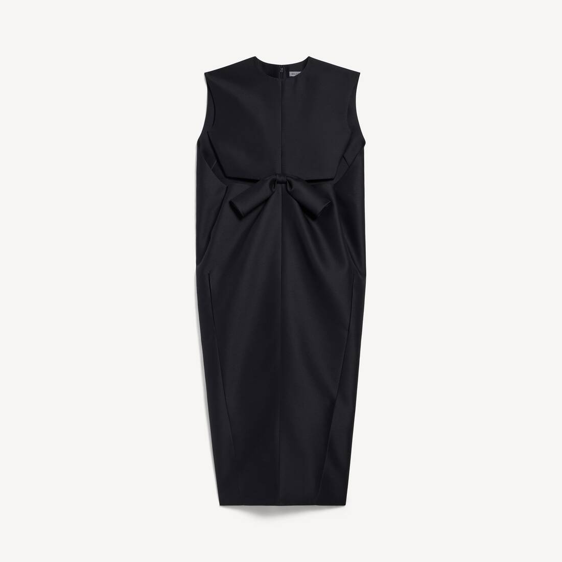 Vestido de mujer tipo capullo en negro
