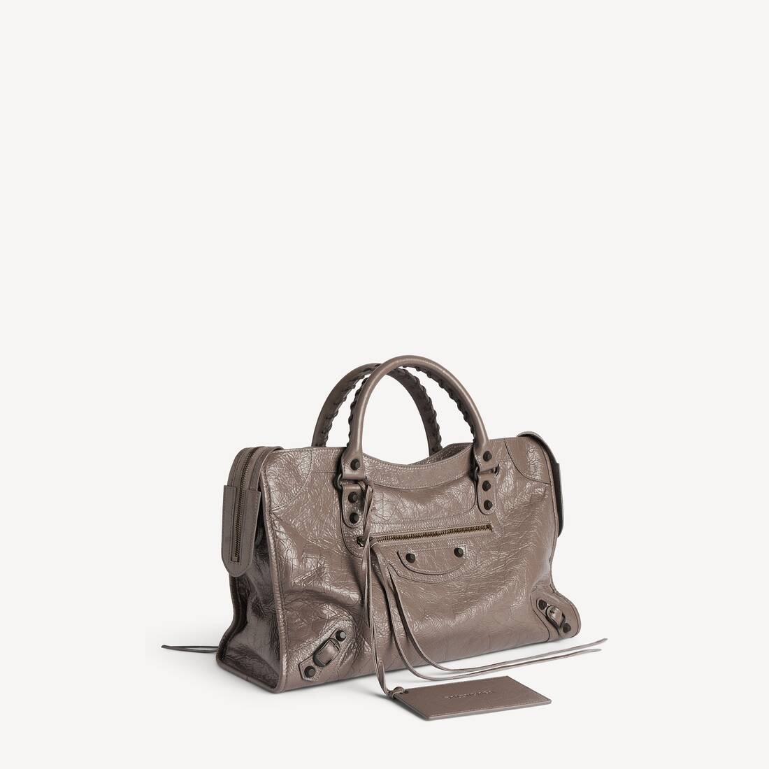 Bolso Le City Mujer Mediano en Noix Oscuro