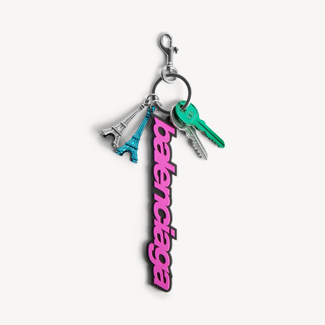 Colgante de biker Balenciaga para mujer en rosa/negro