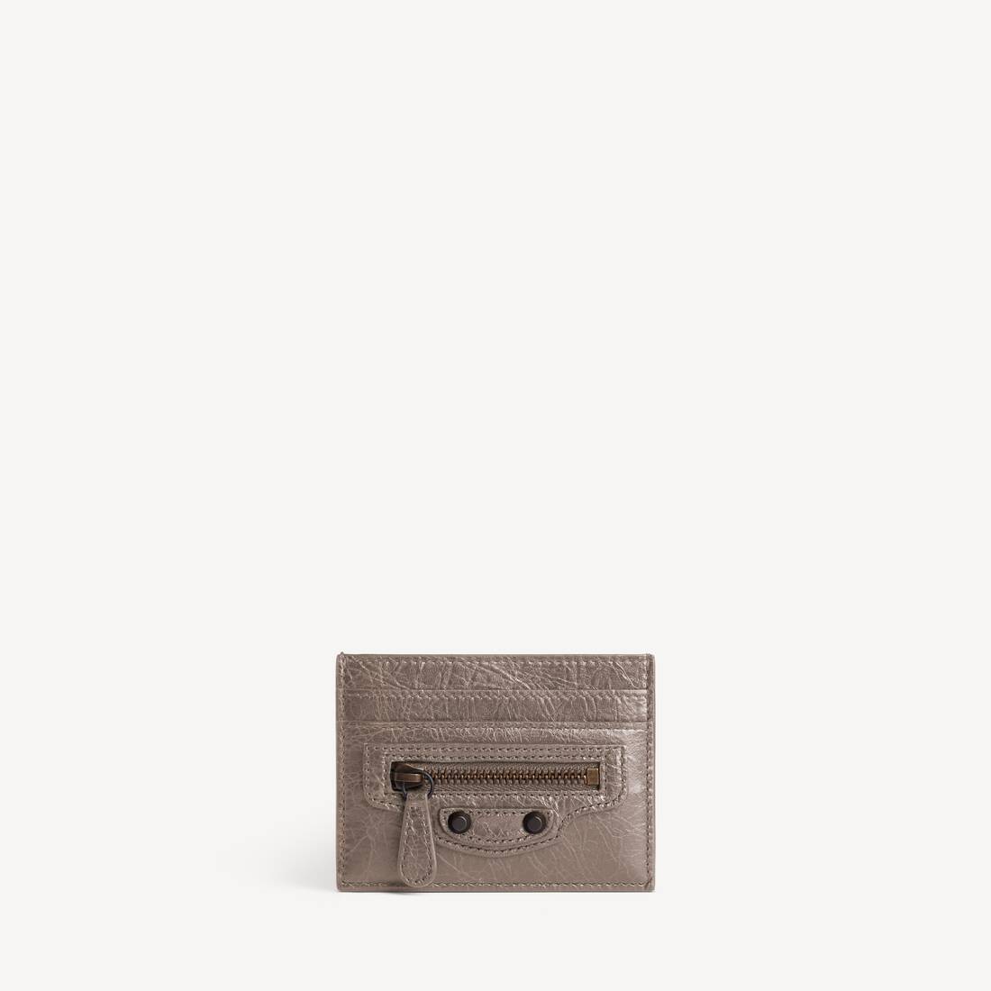 Porta tarjetas Le City para mujer en noix oscuro