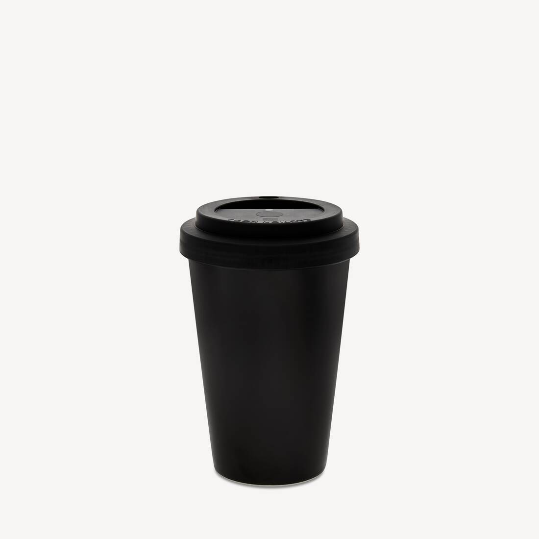 Taza de café de Pekín en negro