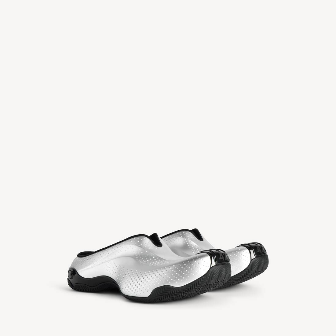 Zapatilla de baloncesto para hombre en plata/negro