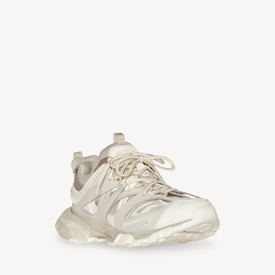 Zapatilla de pista para mujer con suela reciclada en beige