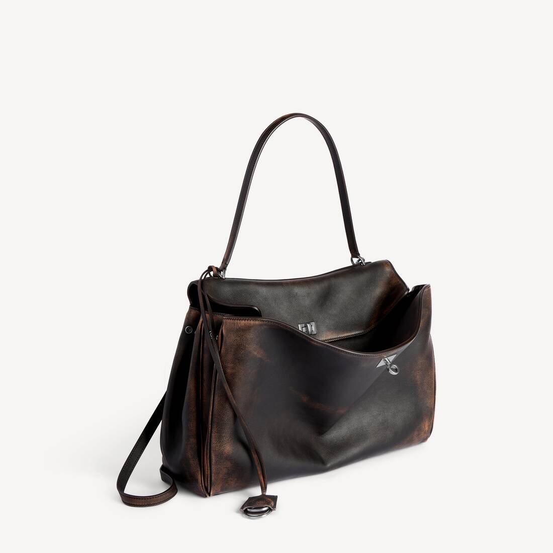 Bolso de Vaquero para Hombre Grande en Marrón