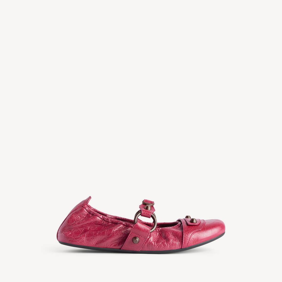 Bailarina de ciudad para mujer en framboise