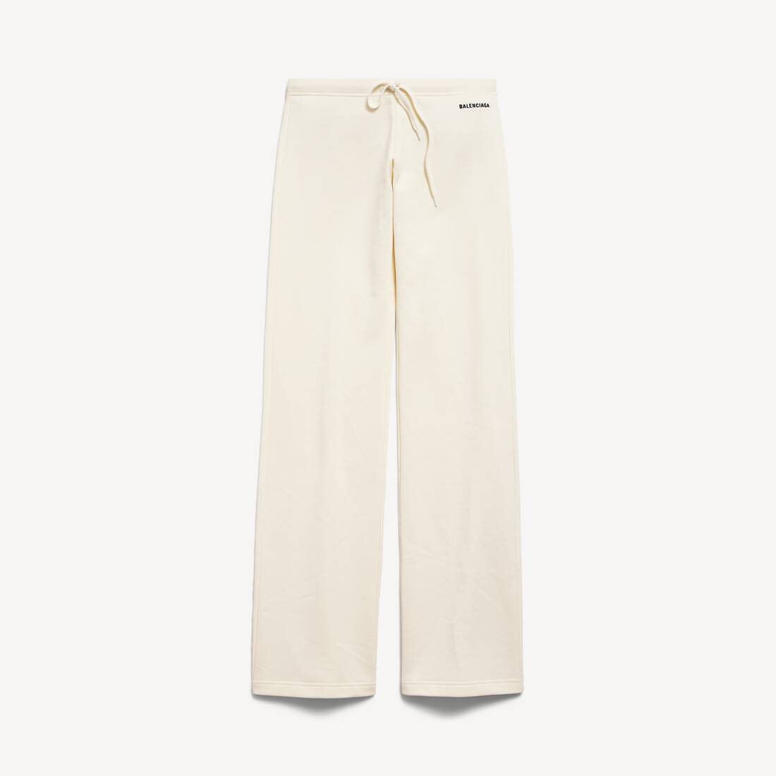 Pantalones deportivos de cintura baja para mujer de Balenciaga en crema