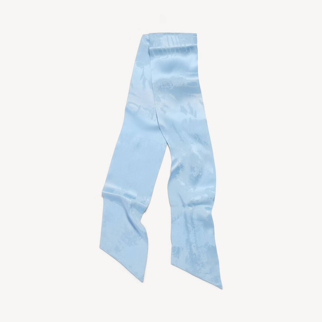 Pashmina para mujer de crayón lavado en azul bebé