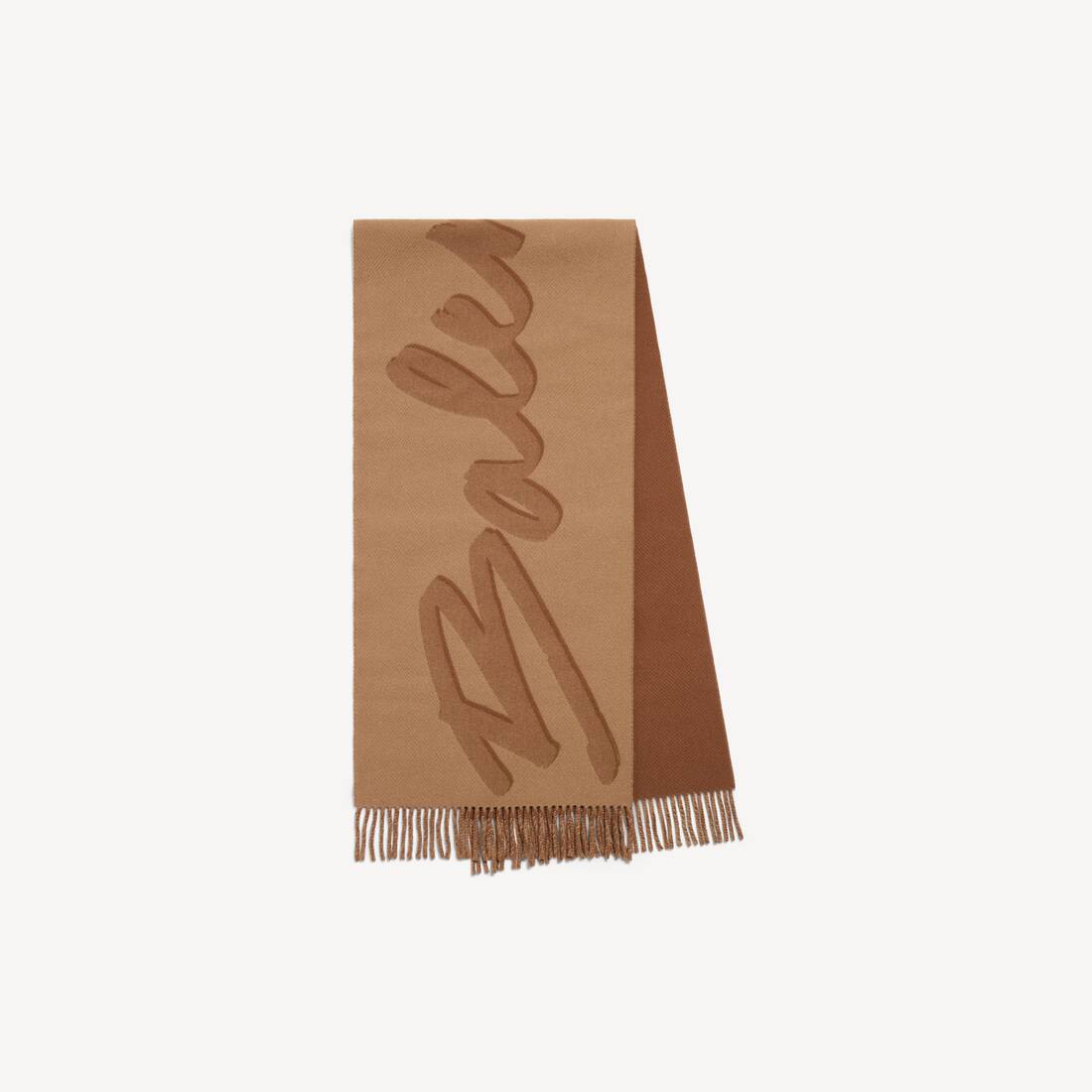 Bufanda de manta Balenciaga para mujer en beige