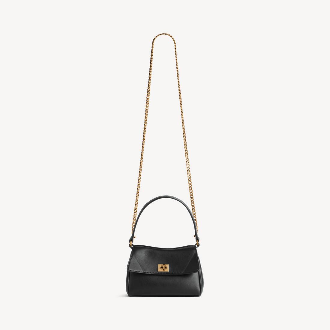 Bolso Rodeo para Mujer con Cadena Nano en Negro