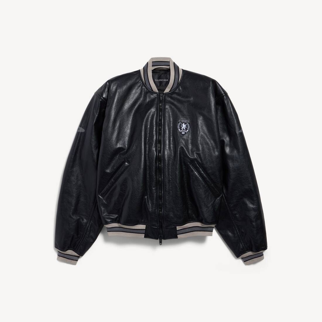 Bomber de fútbol para hombre 3b en negro