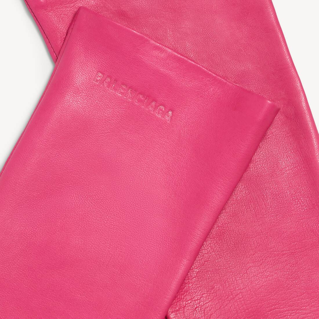 Guantes largos para mujer en rosa