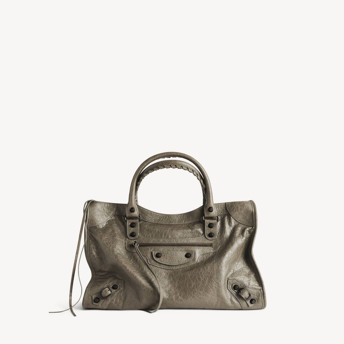 Bolso Le City Mediano para Mujer en Verde Ejército
