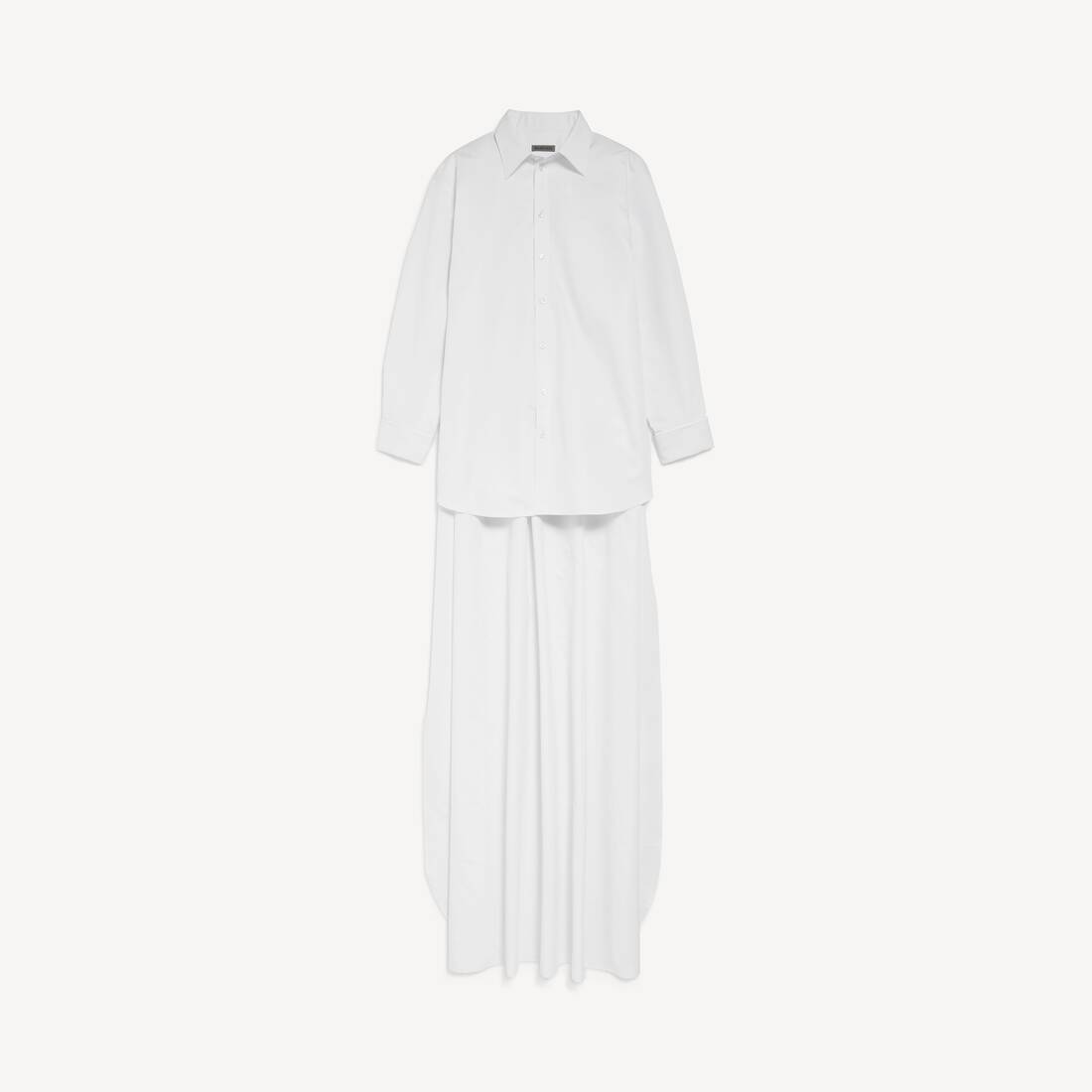 Camisa de tren en blanco para mujer