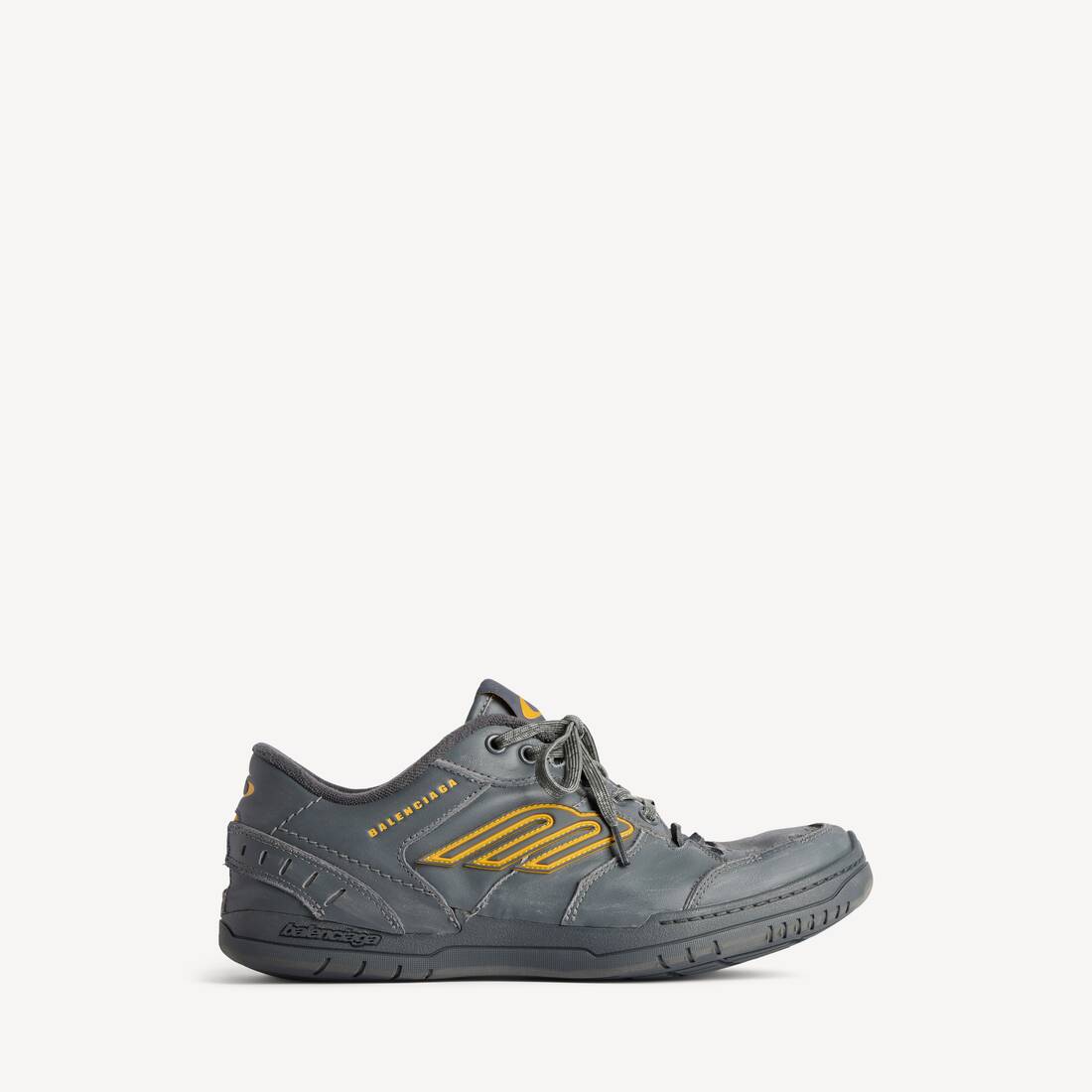 Zapatilla para hombre Hamptons usada en gris/amarillo