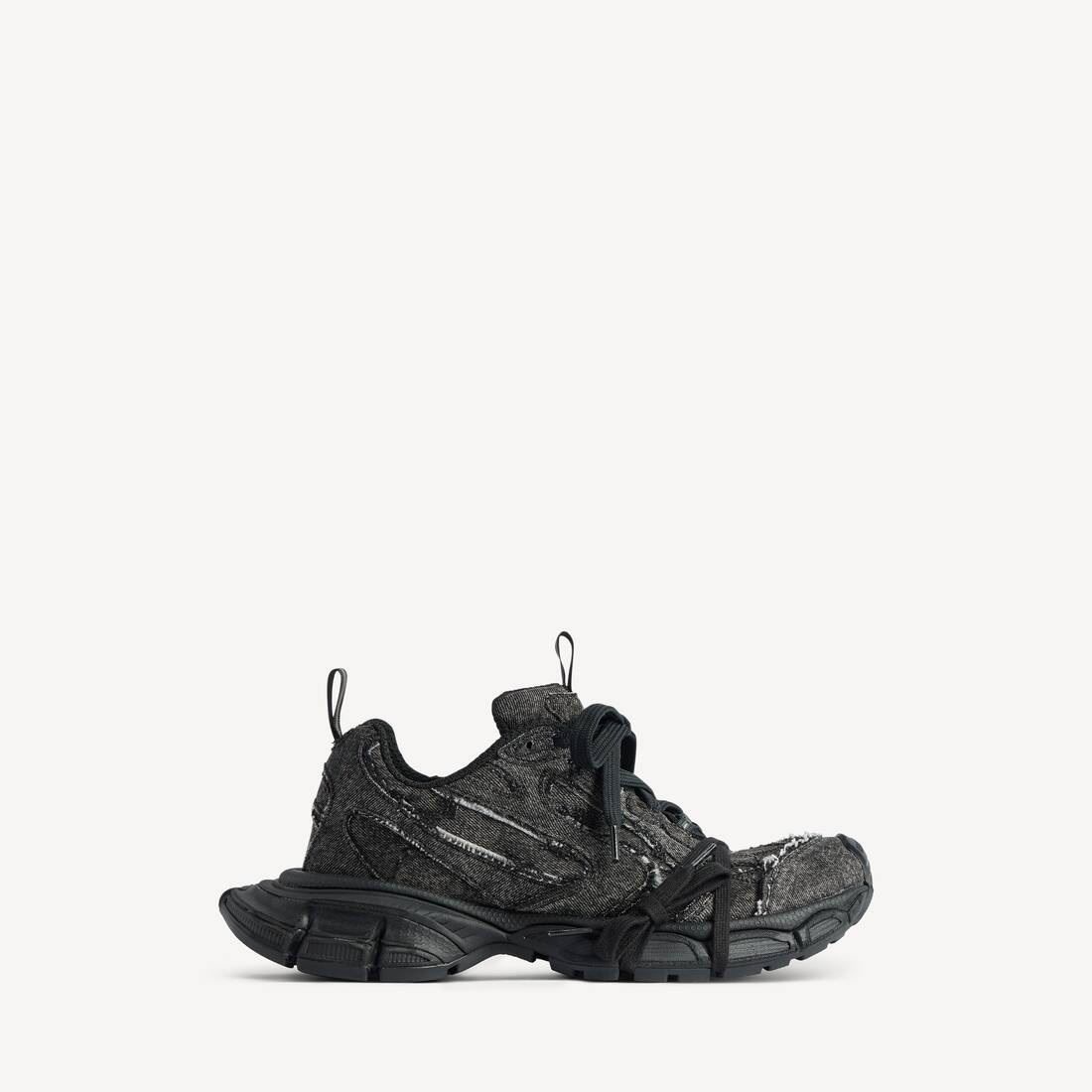 Zapatilla para mujer 3XL en negro