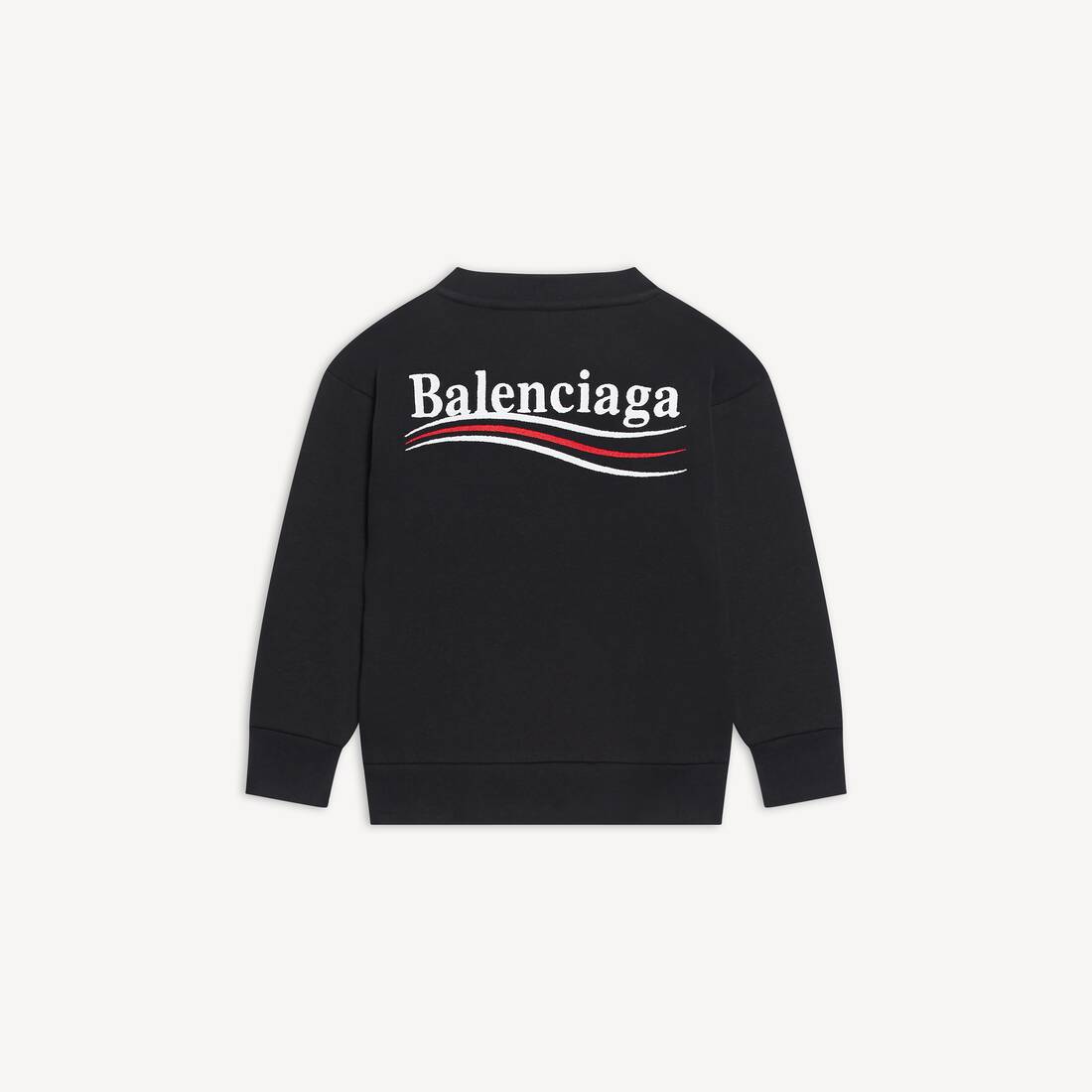 Niños - Sudadera de campaña política en negro