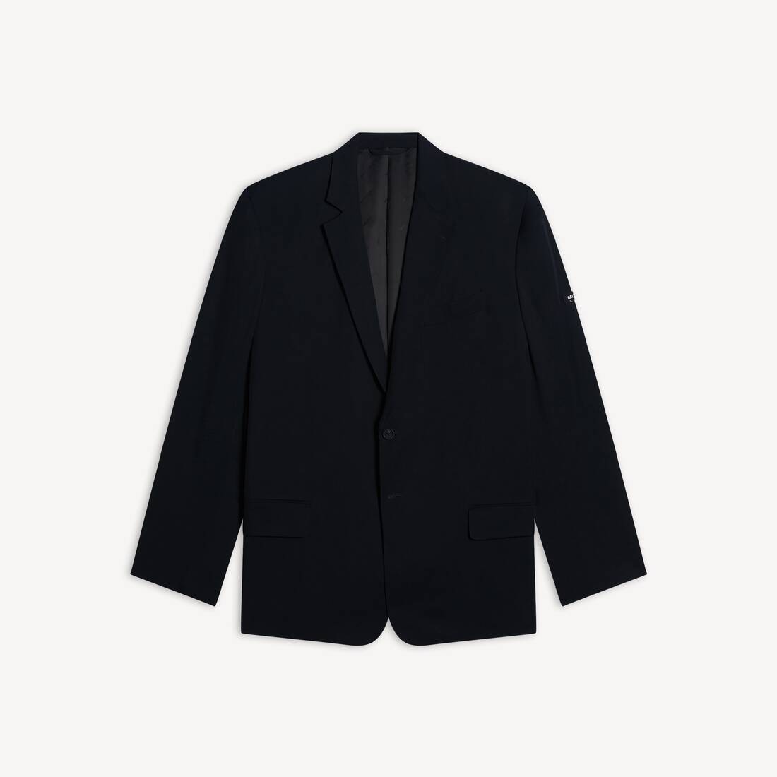 Chaqueta para hombre lavada en negro