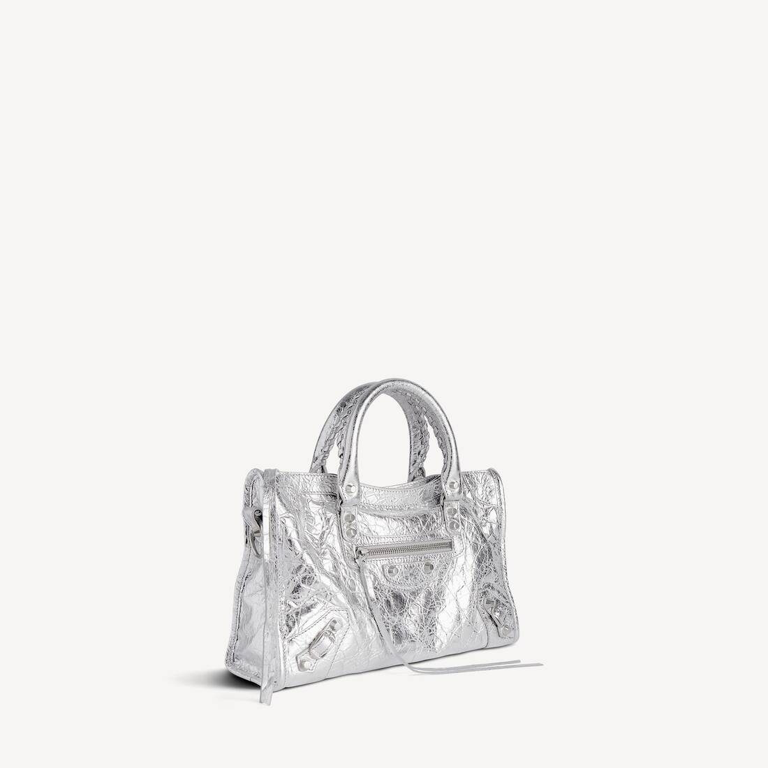 Bolso Le City Pequeño para Mujer en Plata