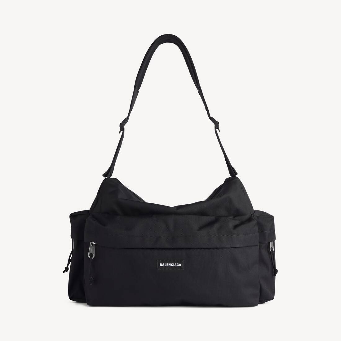 Weekender Mediano de Hombre Explorer Multibolsillo en Negro