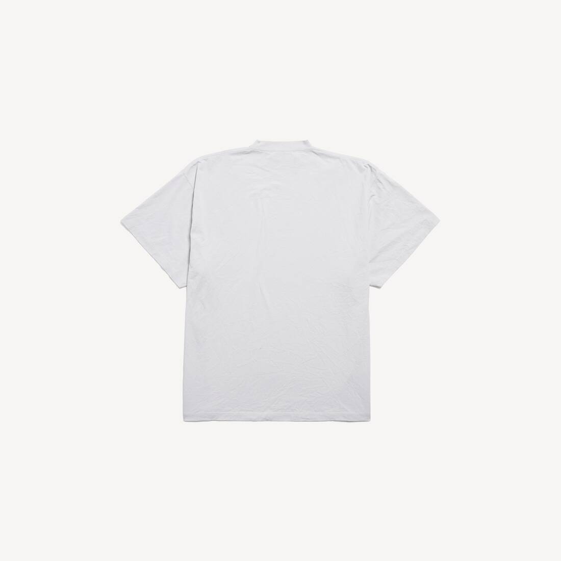 Camiseta Oversized de Balenciaga I Puma en blanco sucio