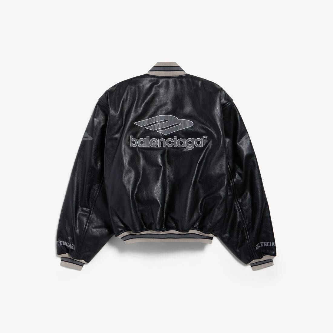Bomber de fútbol para hombre 3b en negro