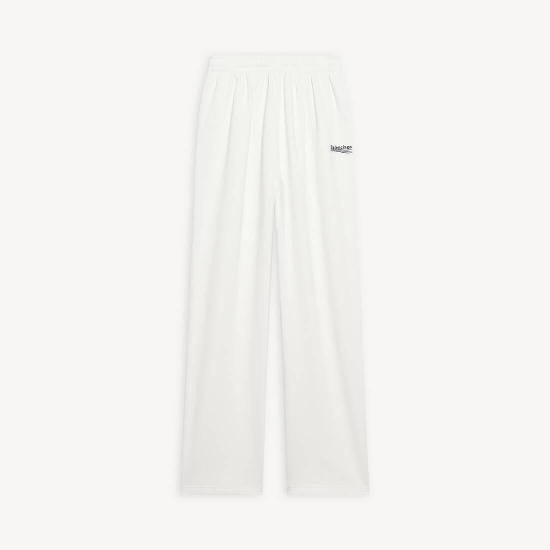 Pantalones de chándal para hombre de campaña política en blanco