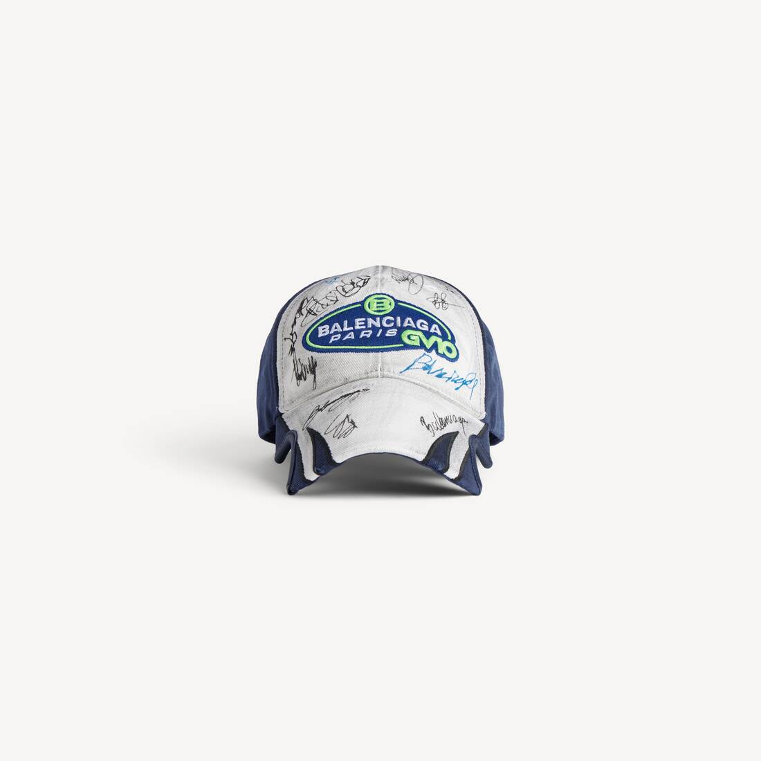 Gorra de banana para hombre en blanco sucio/azul