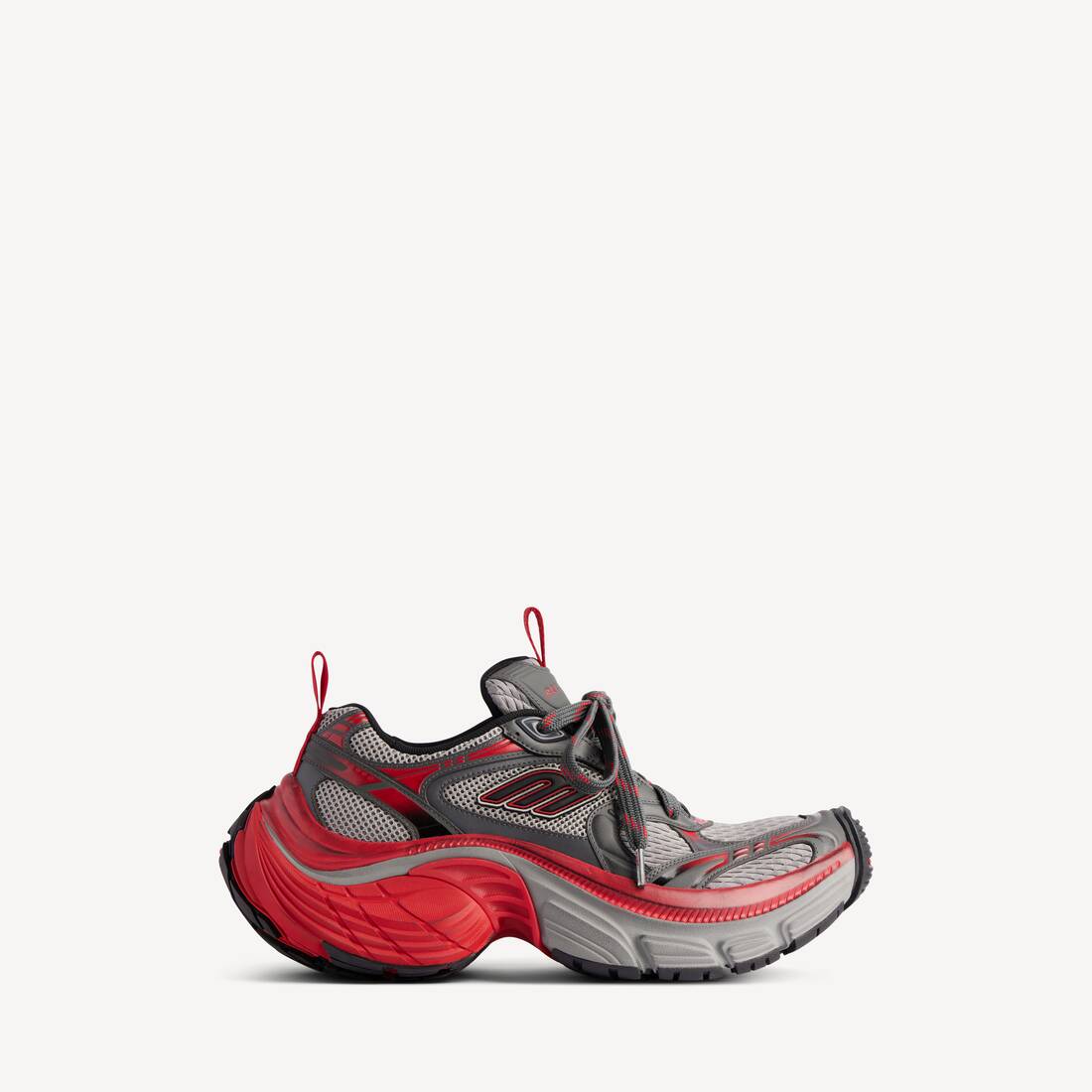 Zapatilla para Hombre 6XL en Rojo/Gris/Negro