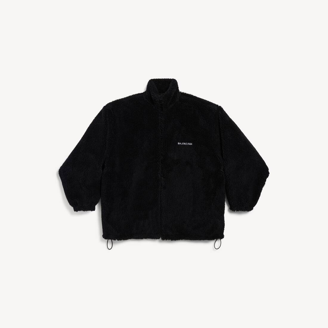 Chaqueta de cierre con cremallera trasero de Balenciaga para mujer en negro