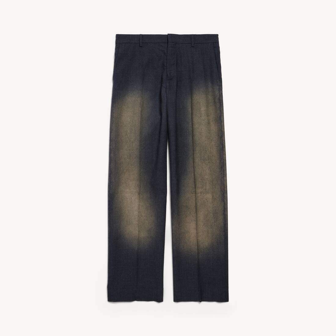 Pantalones masculinos de corte ajustado en grafito