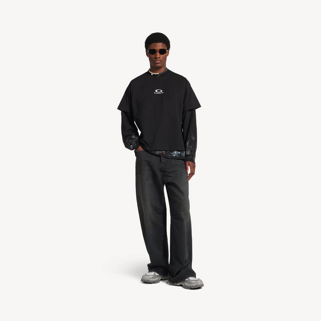 Pantalones Informales para Hombre en Negro