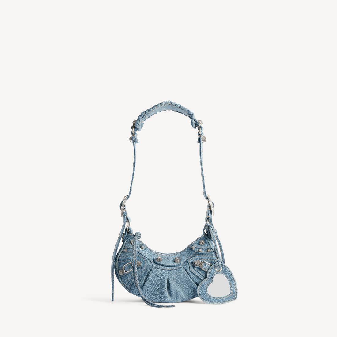 Bolso de Hombro Le Cagole para Mujer XS en Azul