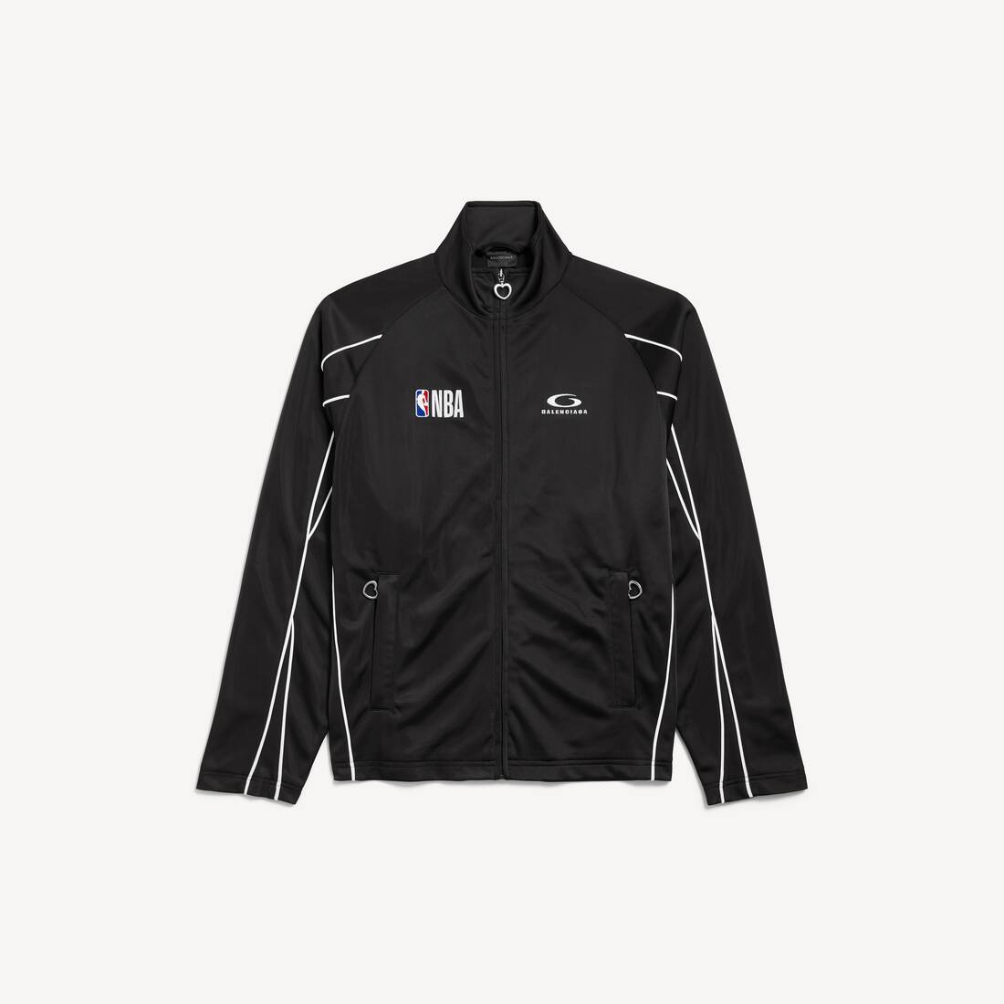 Chaqueta de chándal Balenciaga para mujer | Colaboración NBA en negro
