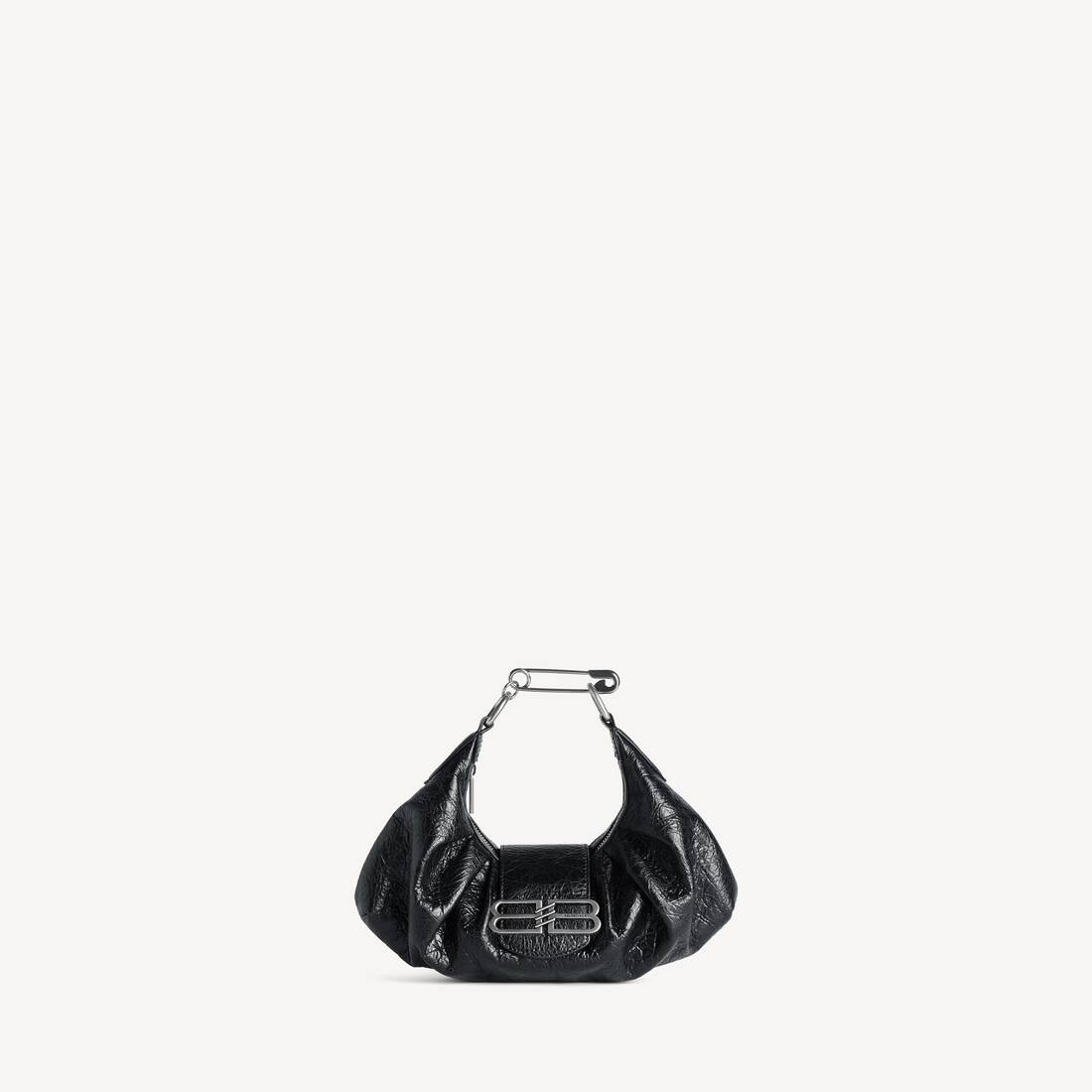 Bolso de Hombro Pamela para Mujer Pequeño en Negro