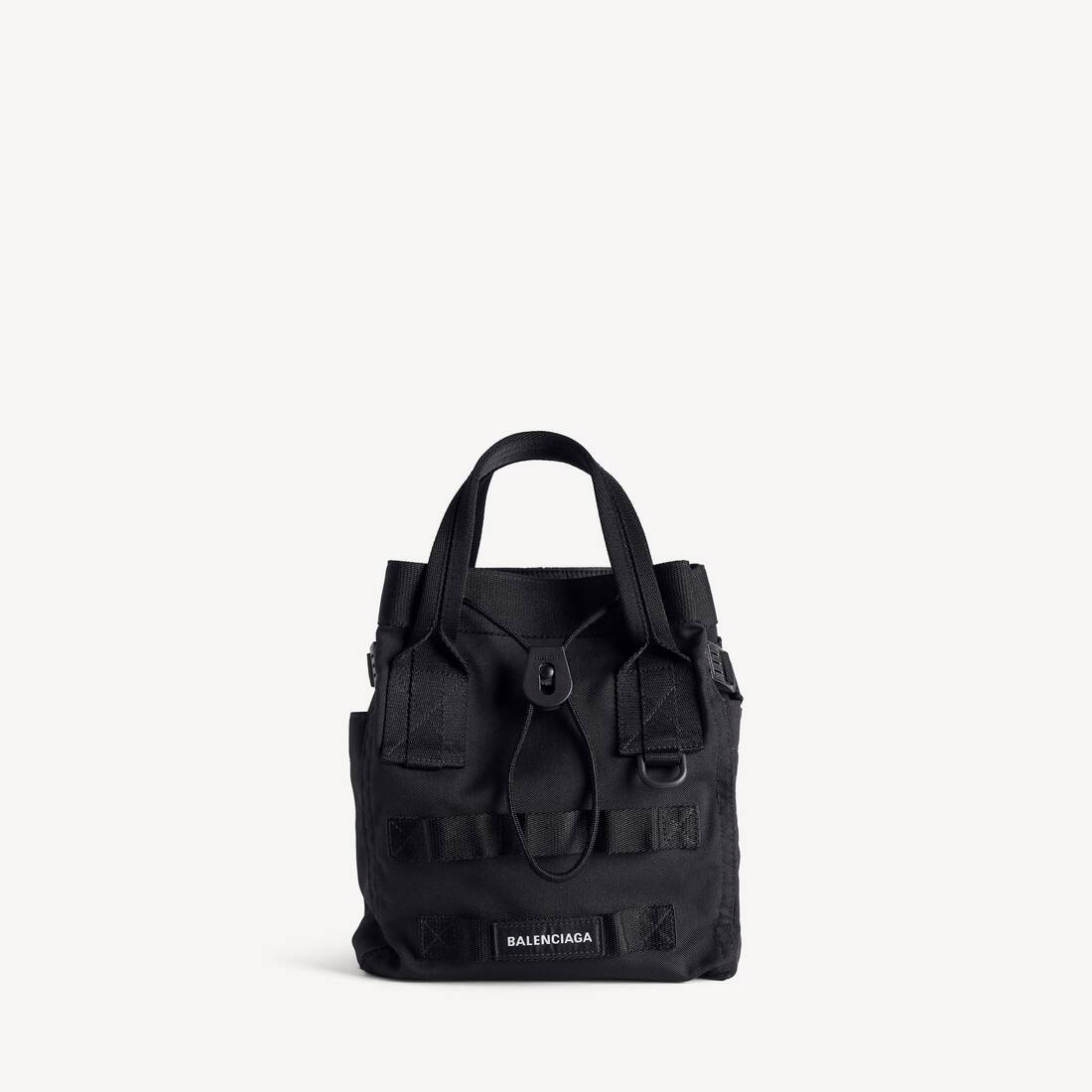 Bolsa de Hombro para Hombre Pequeña en Negro