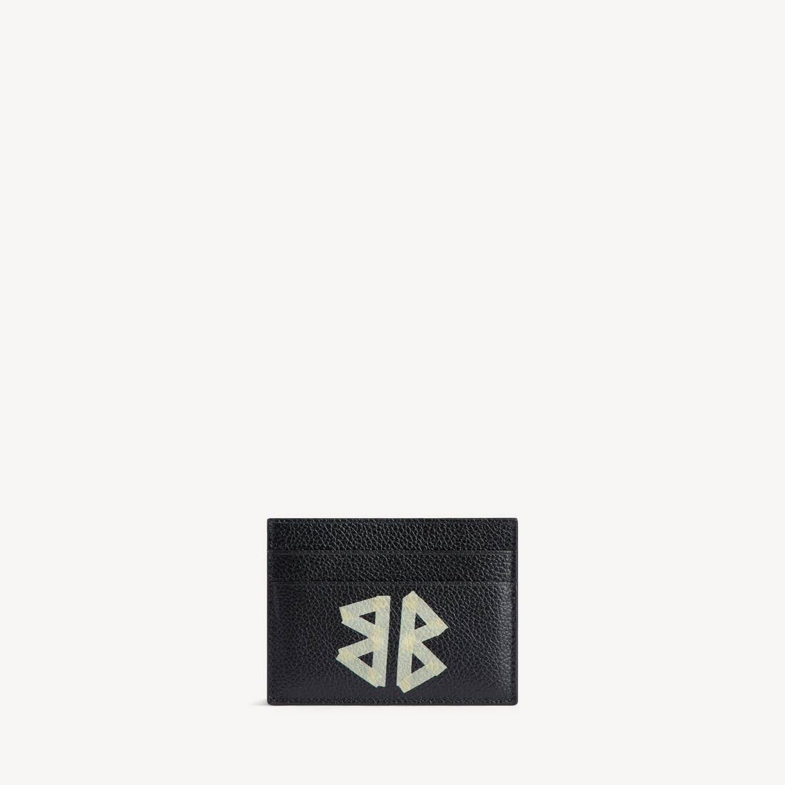 Porta tarjetas y efectivo para hombre en negro