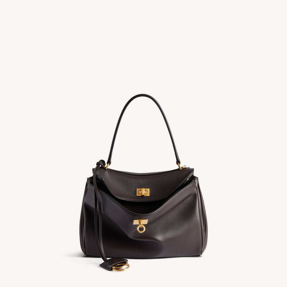 Bolso de Rodeo para Mujer Pequeño en Espresso