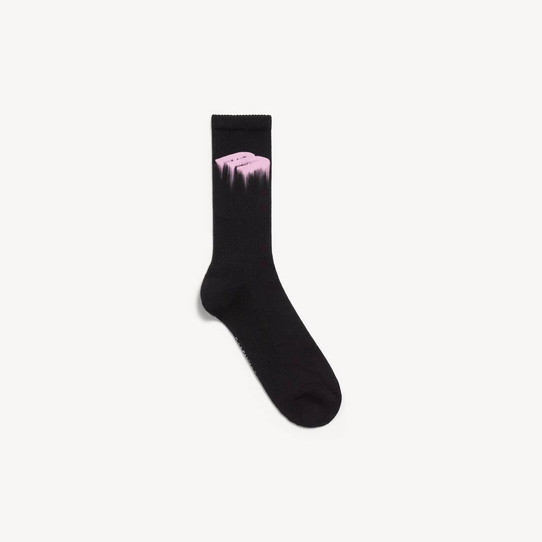 Calcetines para cepillo húmedo para hombre en rosa/negro