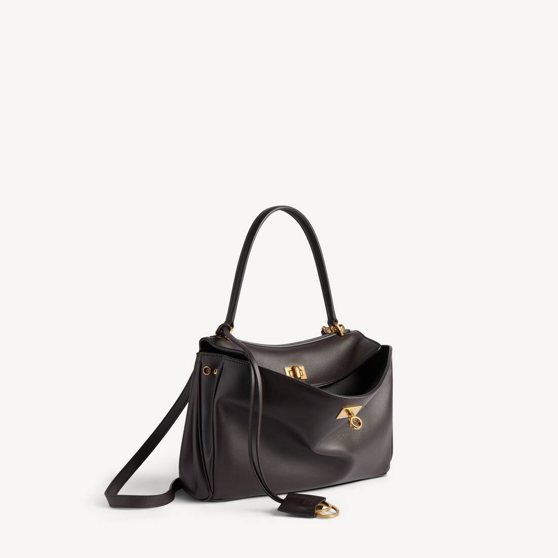 Bolso de Rodeo para Mujer Pequeño en Espresso
