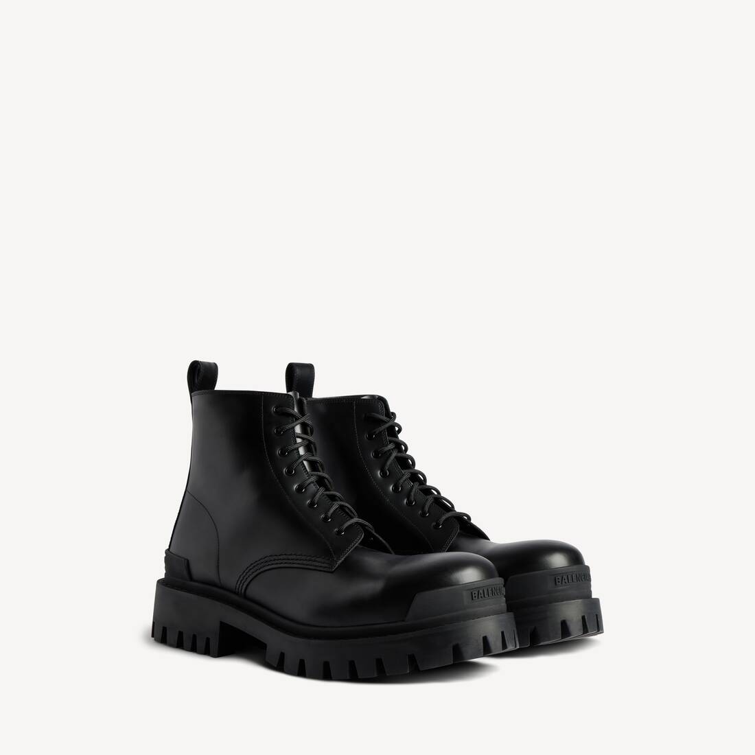 Bota de Cordones para Hombre en Negro