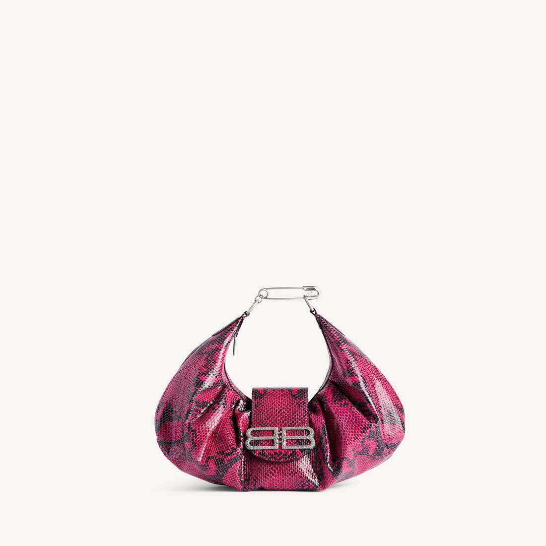Bolso de Hombro Pamela para Mujer Mediano en Fucsia