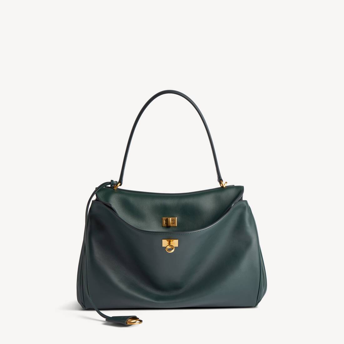 Bolso de Rodeo para Mujer Mediano en Verde Pino