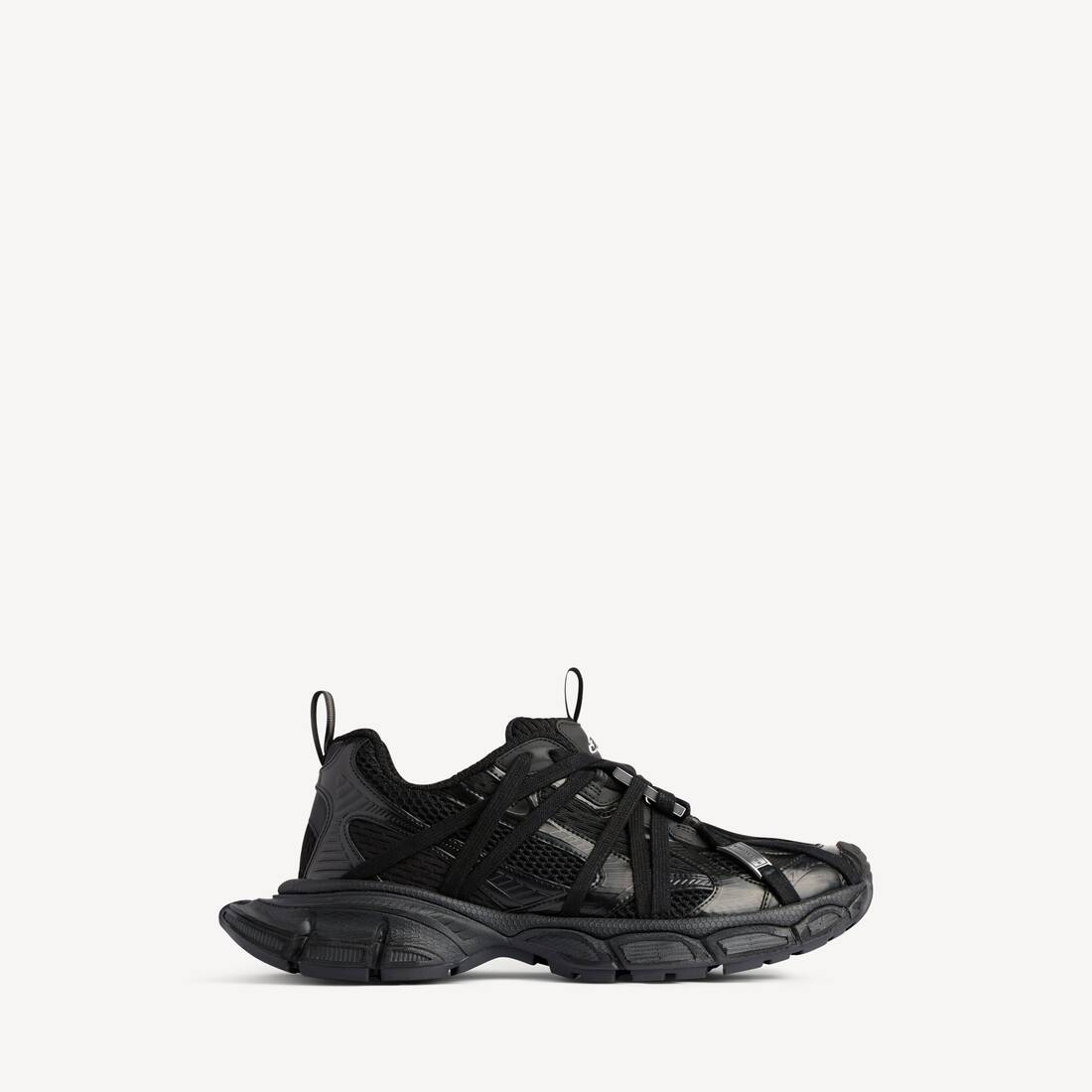 Zapatilla para hombre 3XL Extreme Laces B en negro